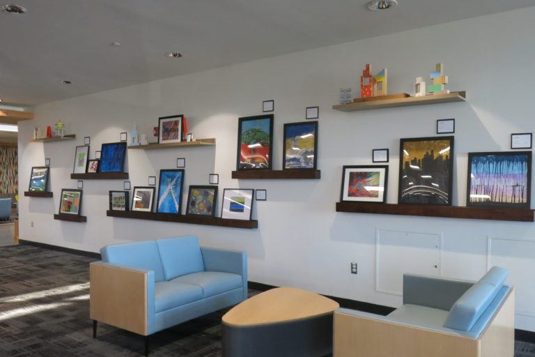 Featured Image Art Wall at Ridgedale Library
